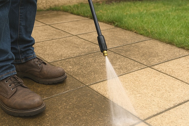 L'entretien de vos allées et terrasses