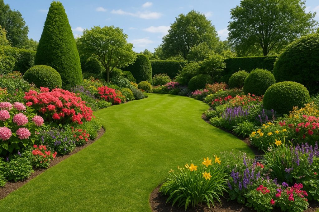 Un beau jardin